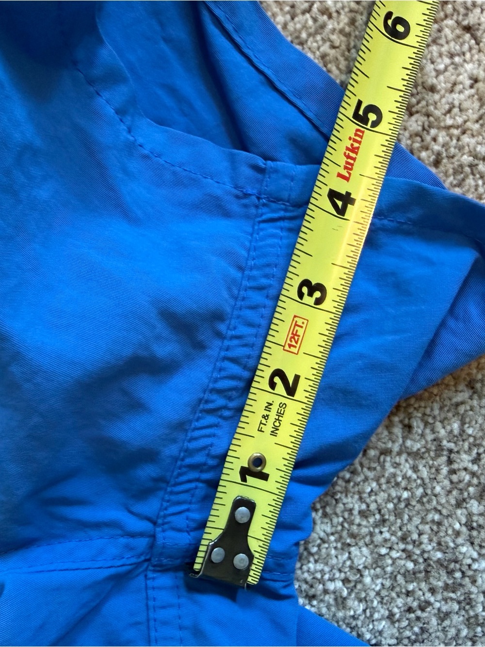 Patagonia Baggies Blue 5” Mesh Lined Shorts Outdoor Hiking Logo - Picture 8 of 8